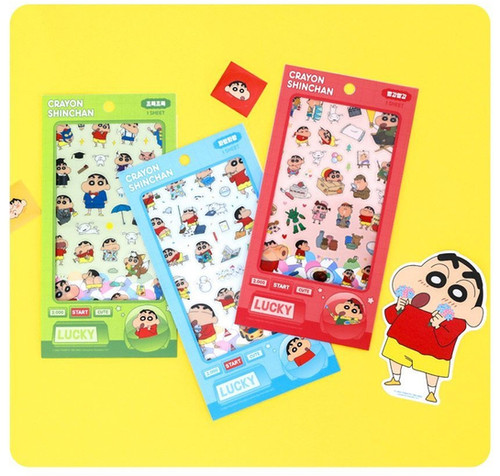 Shinchan Lucky Sticker Better2morrow