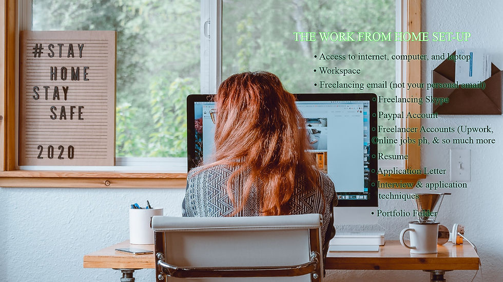 Work From Home Set-up Guide