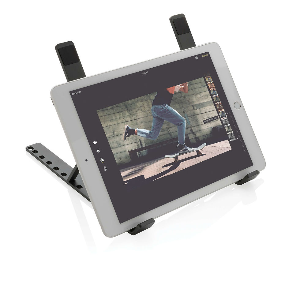 Miniatura: Soporte universal para tablet/portátil Terra RCS de aluminio