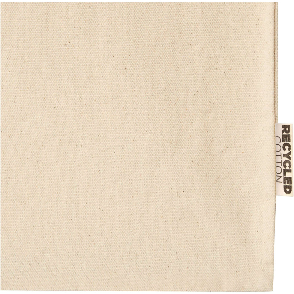 Miniatura: Bolsa Tote algodón reciclado 100% GRS con refuerzos de 270 g/m² Florida 14L