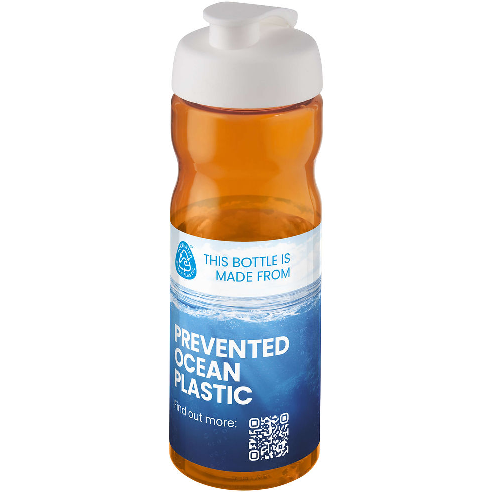 Miniatura: Bidón deportivo con tapa Flip 650ml H2O Active® Eco