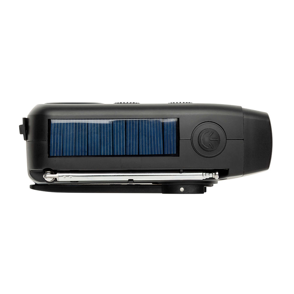 Miniatura: Radio de emergencia plástico reciclado RescueWave RCS