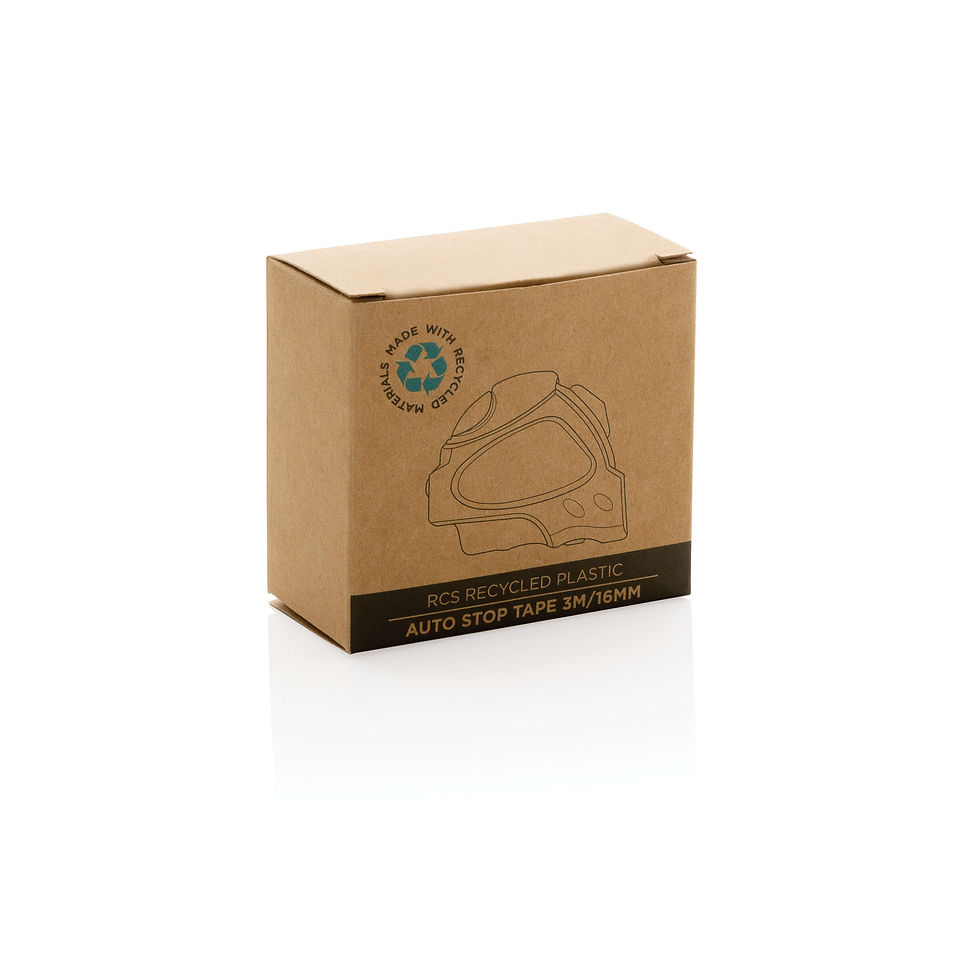 Miniatura: Flexómetro auto stop RCS plástico reciclado 3m/16mm