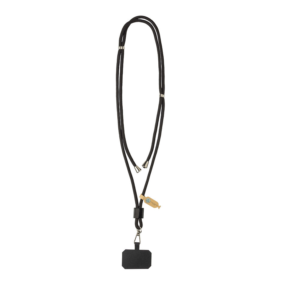 Miniatura: Lanyard ajustable teléfono CarryLoop RCS PET reciclado
