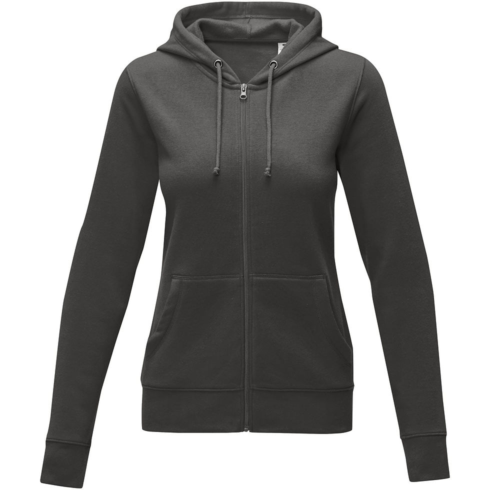 Miniatura: Sudadera con capucha y cremallera completa para mujer Theron