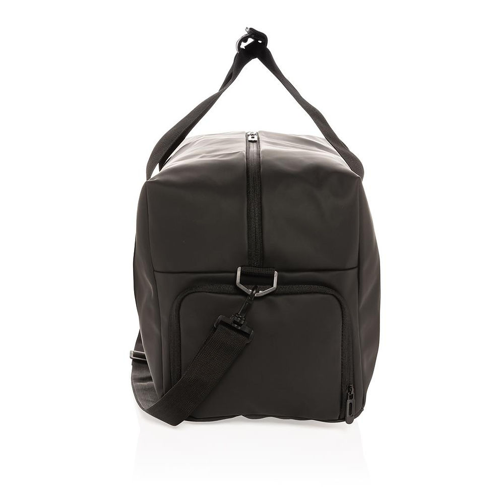 Miniatura: Bolsa de viaje de fin de semana de PU suave