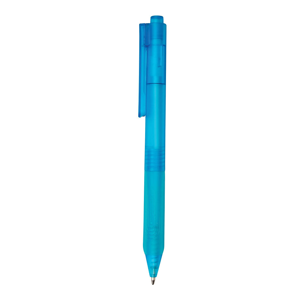 Miniatura: Bolígrafo mate X9 con empuñadura de silicona