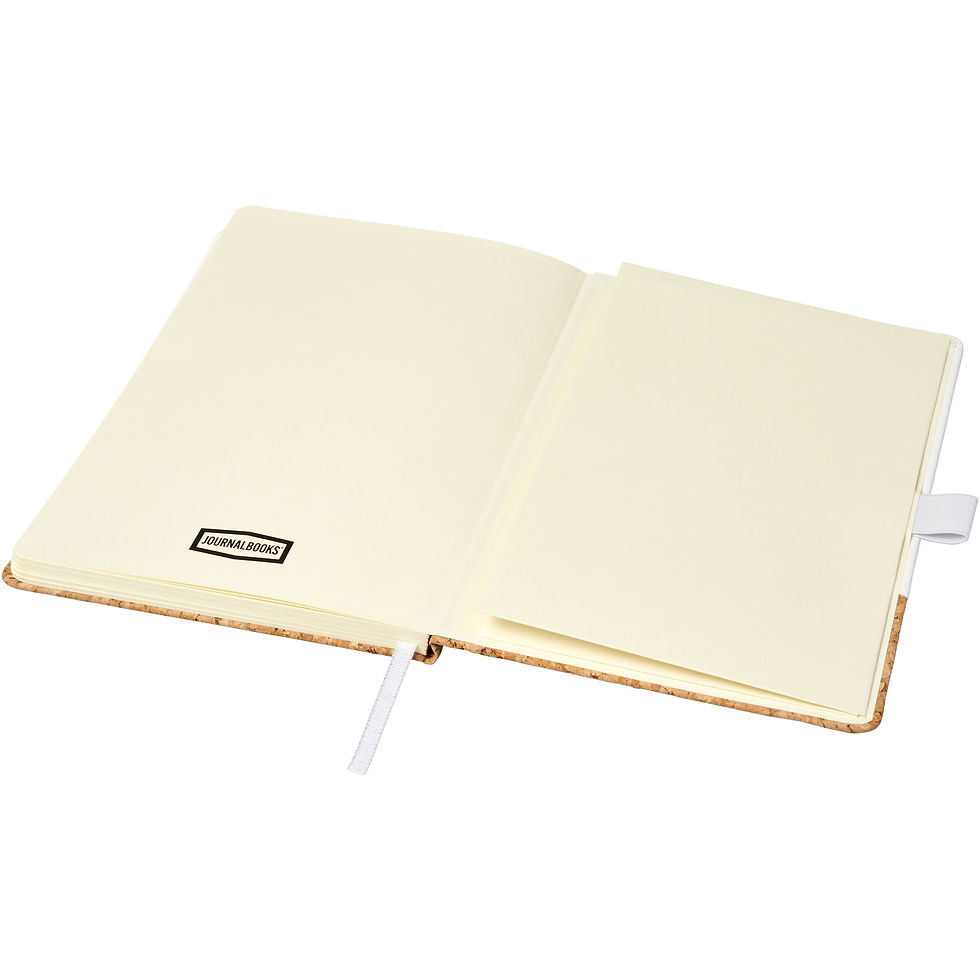 Miniatura: Libreta A5 de PU y corcho Evora