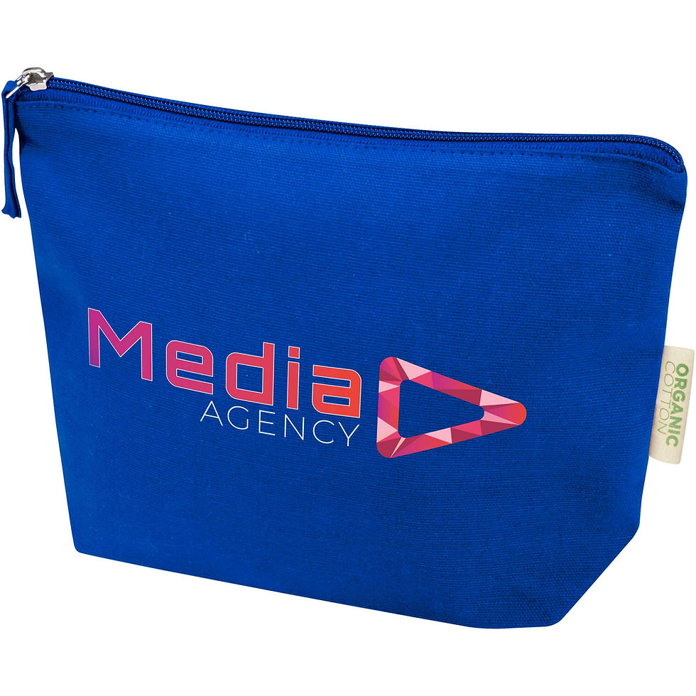 Miniatura: Bolsa de aseo pequeña de 1L algodón orgánico OCS de 180 g/m² Odisha