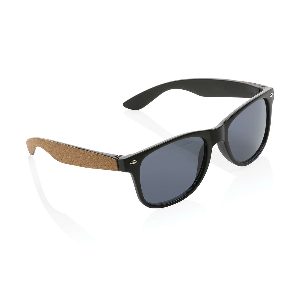 Miniatura: Gafas de sol de plástico PC reciclado GRS con corcho