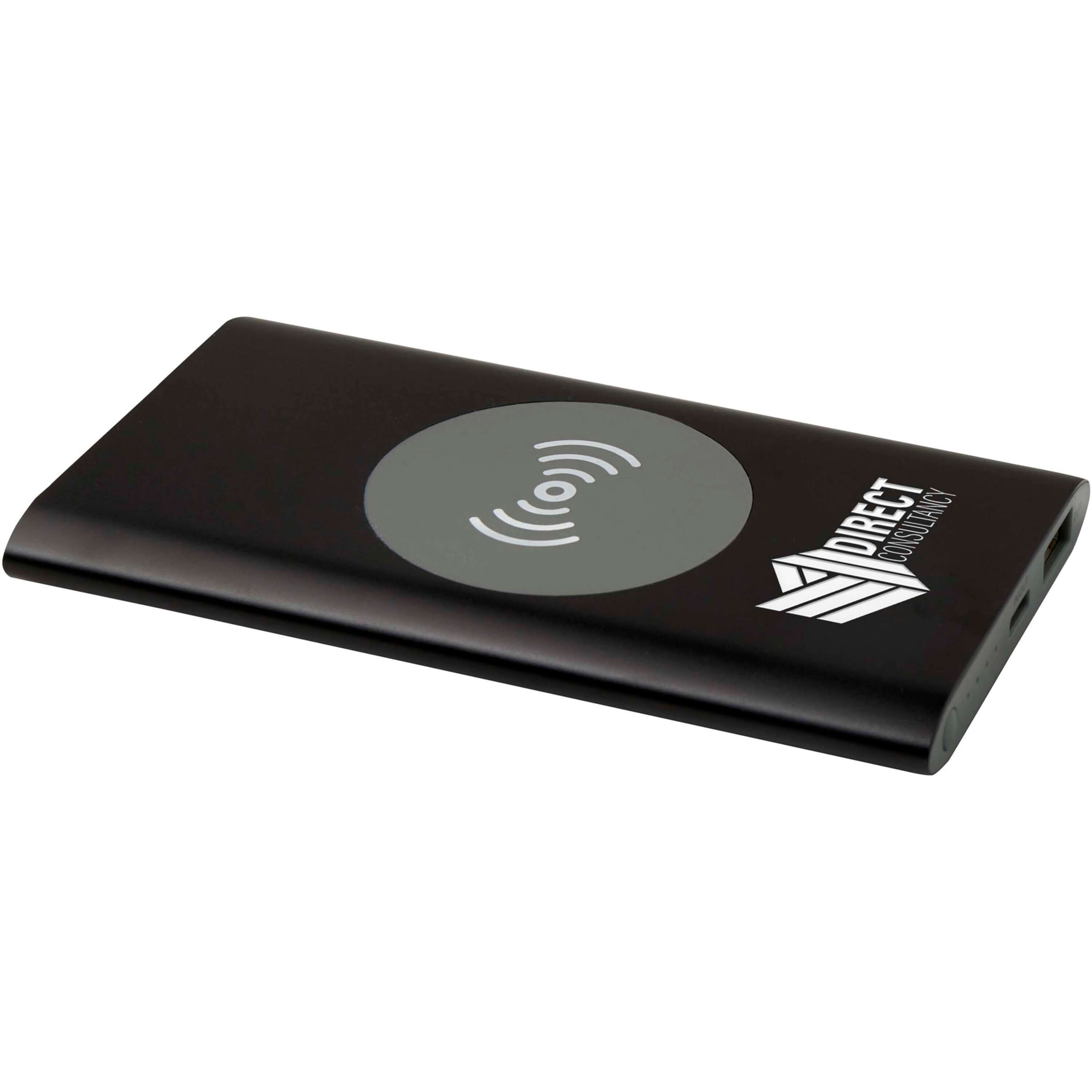 Batería externa inalámbrica tipo C de aluminio reciclado de 4.000 mAh Juice