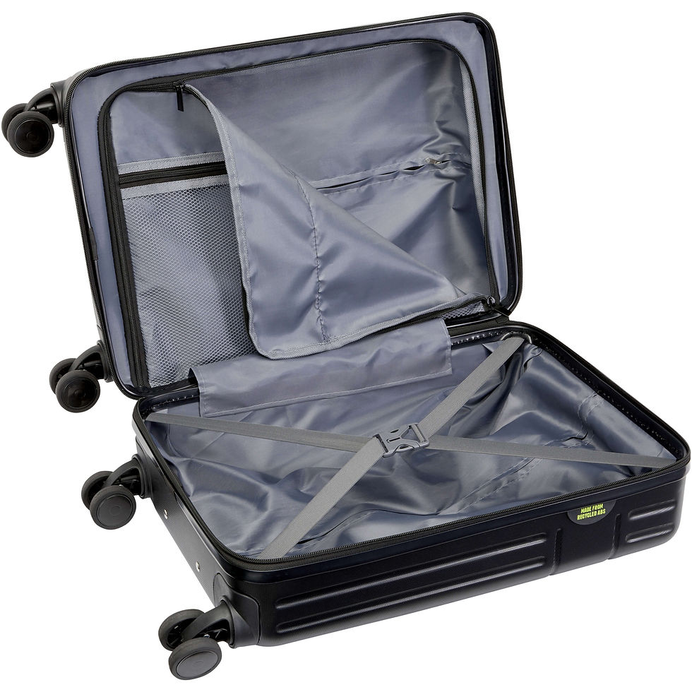 Miniatura: Trolley de cabina en material reciclado GRS de 20" y 40L Rover