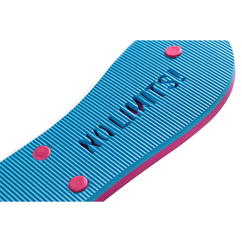 Miniatura: Chanclas de playa de doble capa totalmente personalizadas