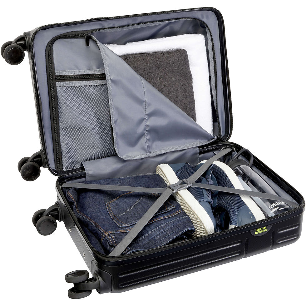 Miniatura: Trolley de cabina en material reciclado GRS de 20" y 40L Rover