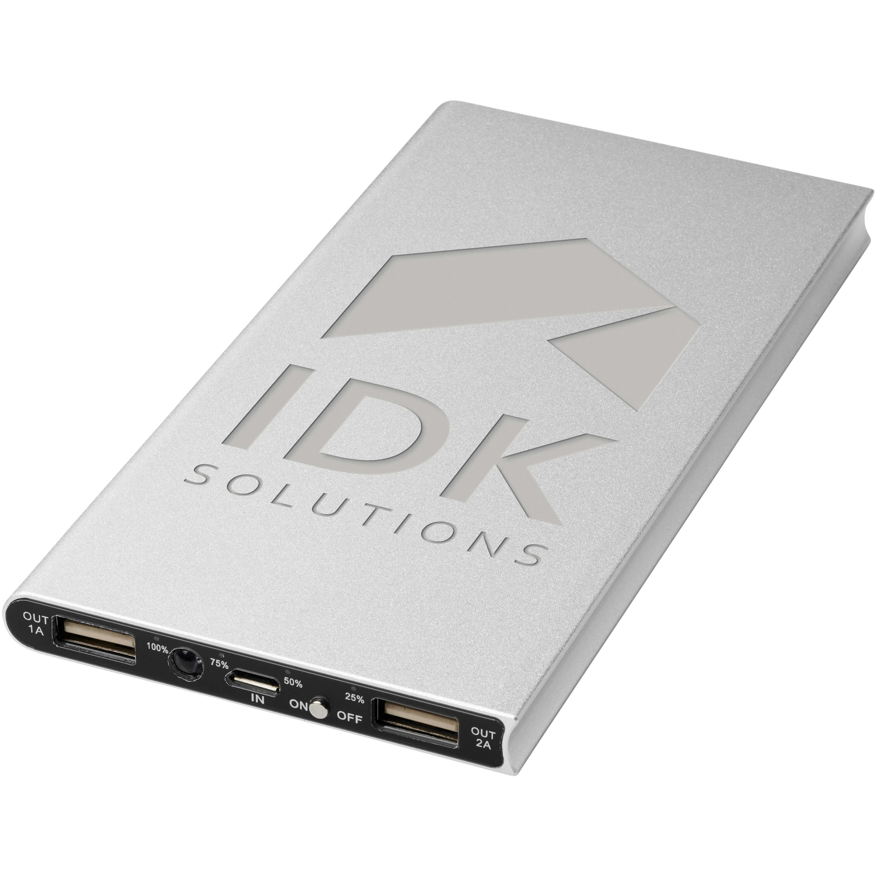 Batería externa de aluminio de 8000 mAh Plate