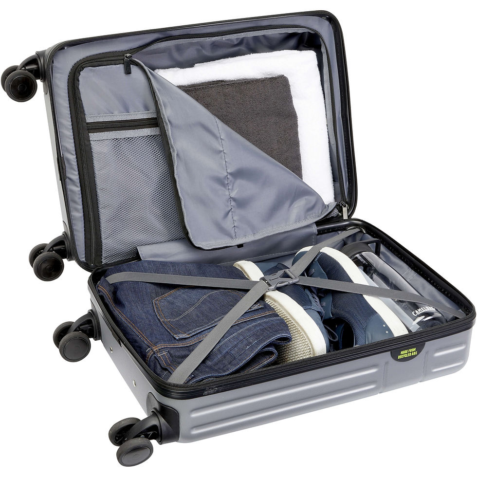 Miniatura: Trolley de cabina en material reciclado GRS de 20" y 40L Rover