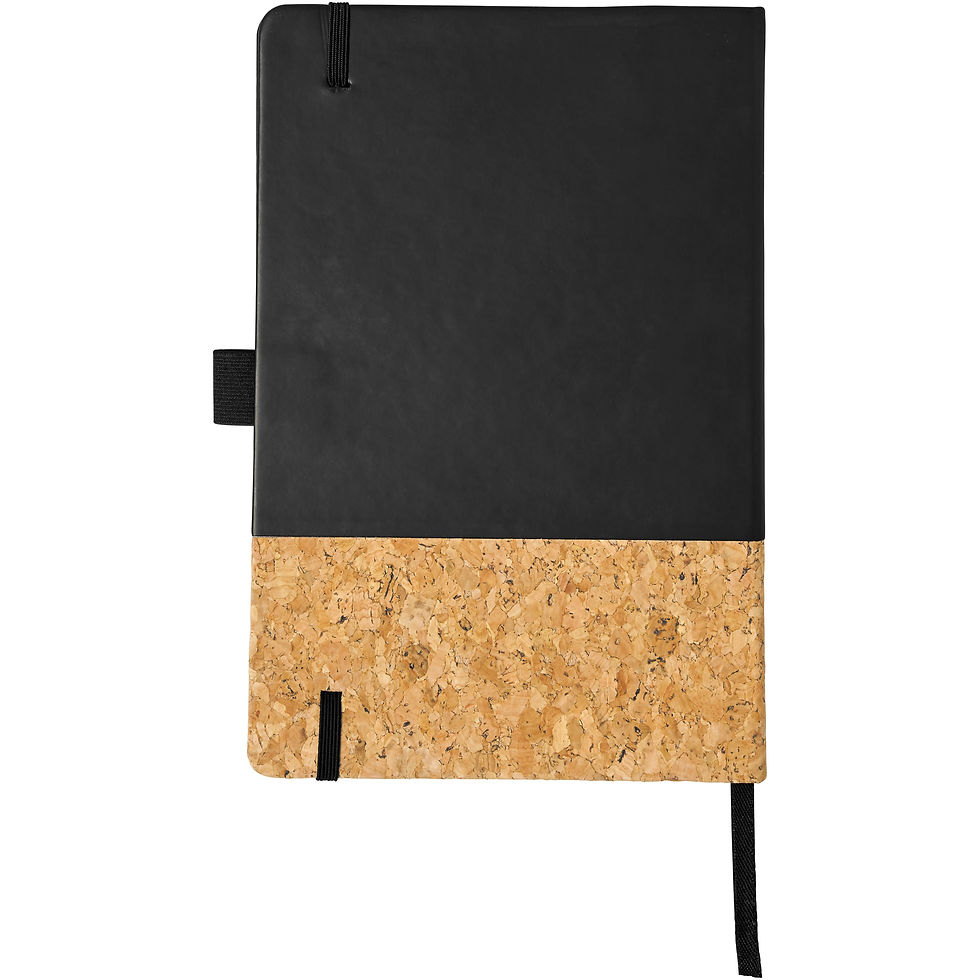 Miniatura: Libreta A5 de PU y corcho Evora