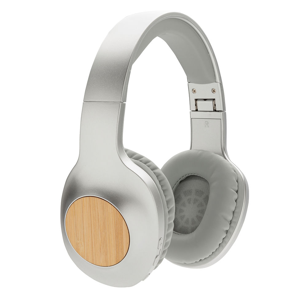 Miniatura: Auriculares inalámbricos Dakota bambú