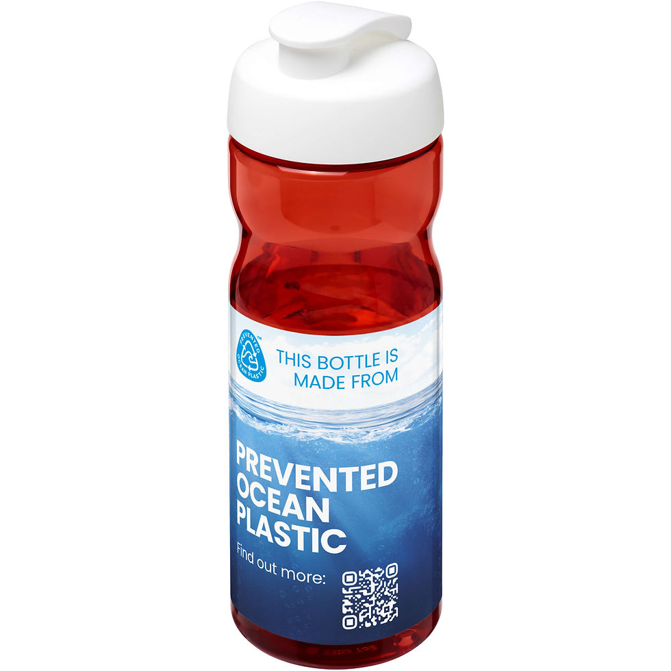 Miniatura: Bidón deportivo con tapa Flip 650ml H2O Active® Eco
