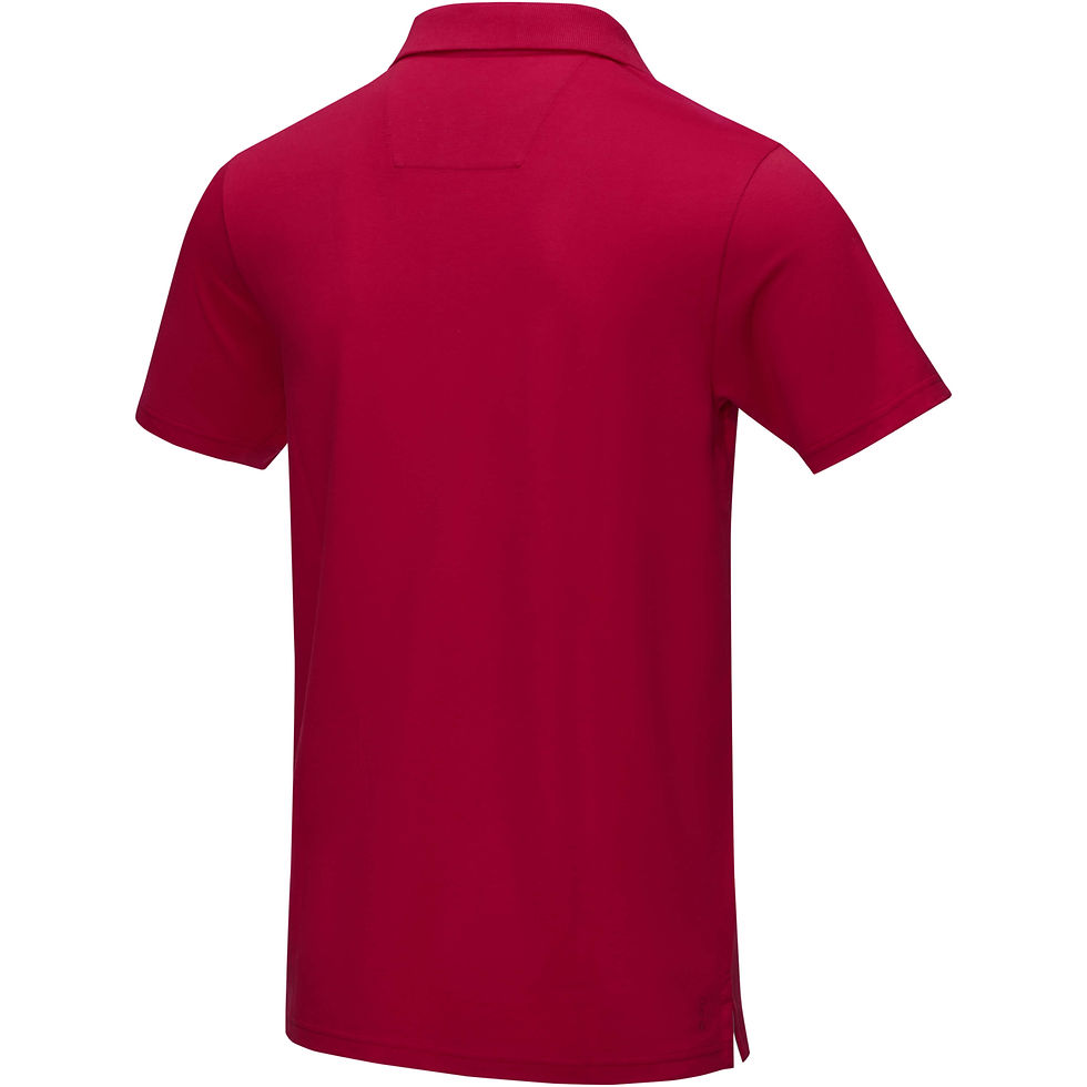 Miniatura: Polo orgánico de manga corta para hombre Graphite