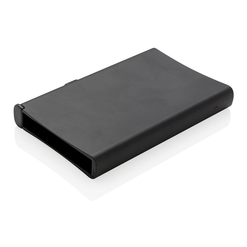 Miniatura: Tarjetero RFID de aluminio estándar