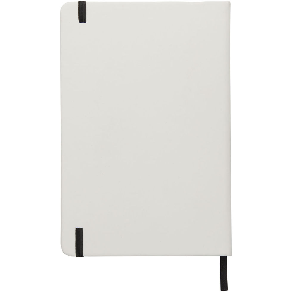 Miniatura: Libreta A5 blanca con cinta de color Spectrum