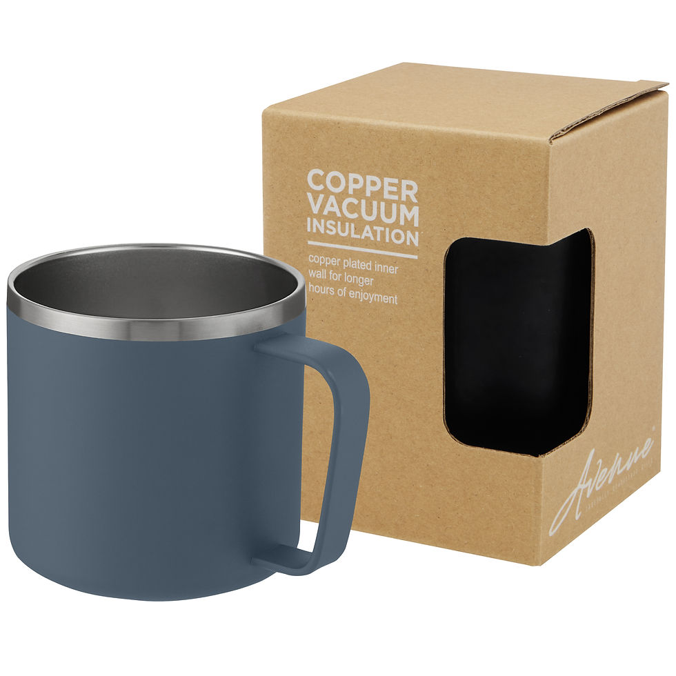 Miniatura: Taza con aislamiento al vacío de cobre de 350 ml Nordre