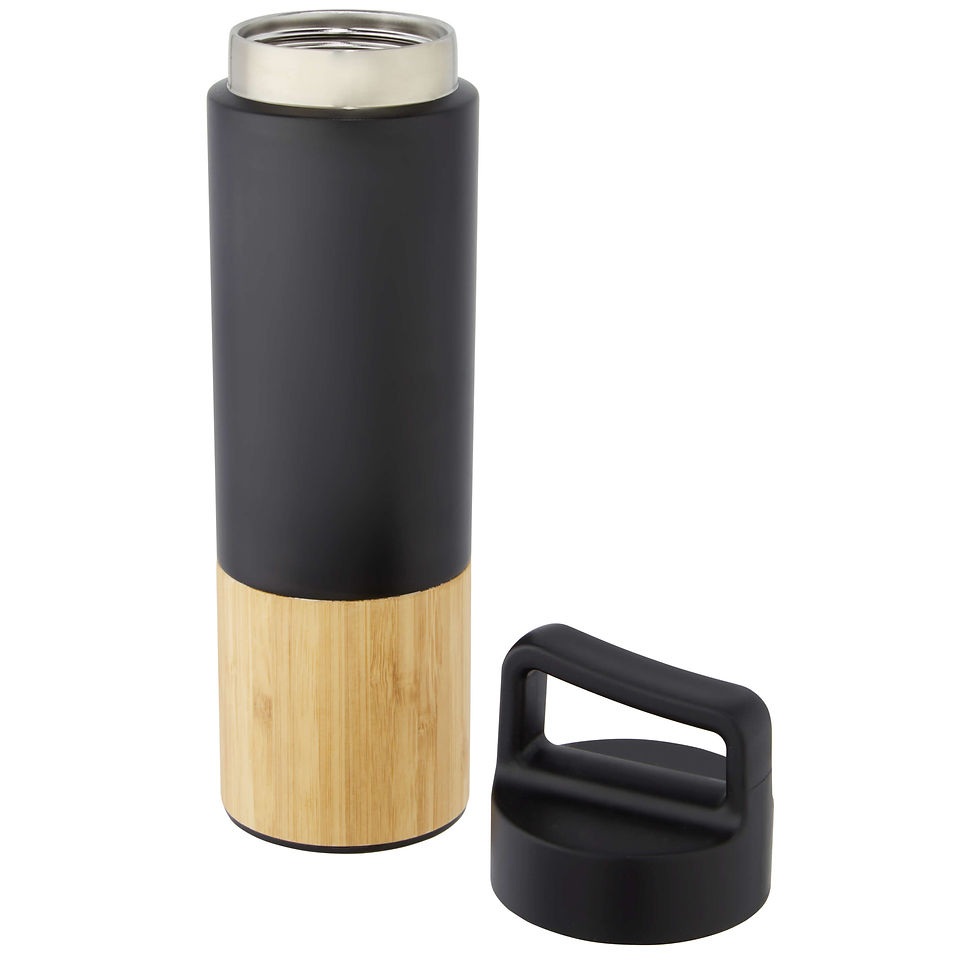 Miniatura: Botella de acero inoxidable con aislamiento al vacío de cobre 540 ml Torne