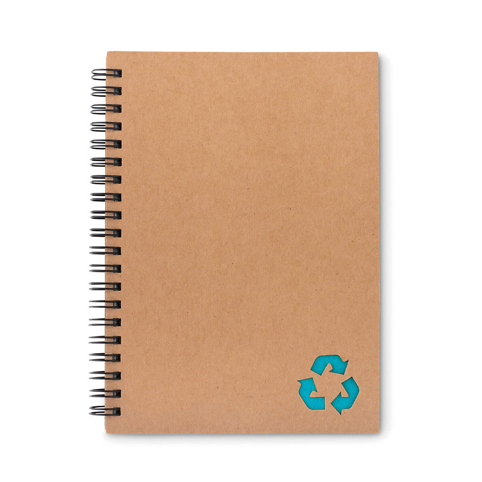 Miniatura: Libreta de cartón reciclado Piedra