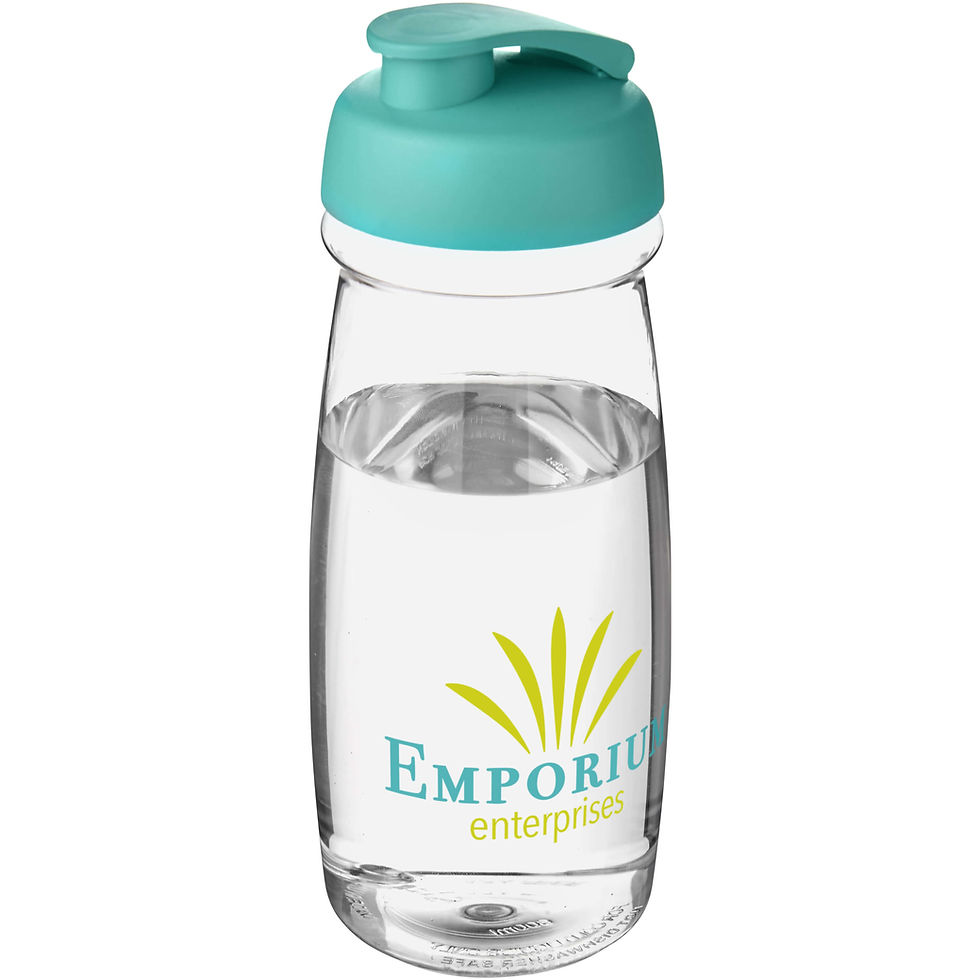 Miniatura: Bidón deportivo con Tapa Flip 600ml H2O Active® Pulse