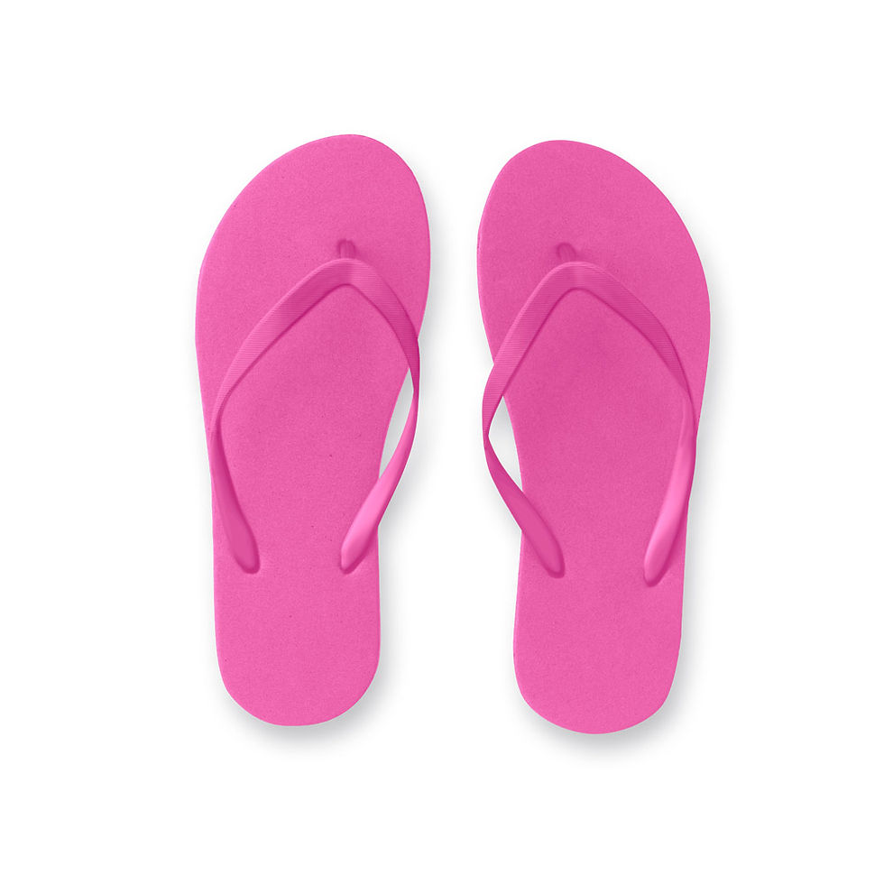 Miniatura: Zapatillas cómodas con suela de PE y tira de PVC Maupiti