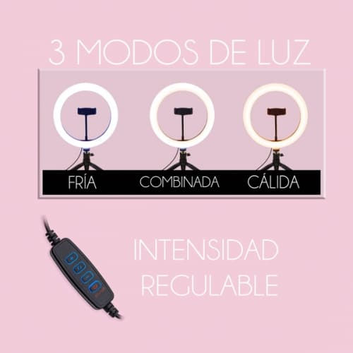 Miniatura: Trípode lumínico Influencer II