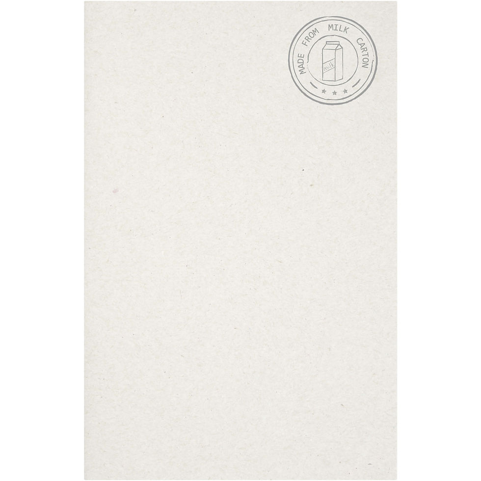 Miniatura: Libreta A5 fabricada a partir de cartones de leche recilados Dairy Dream