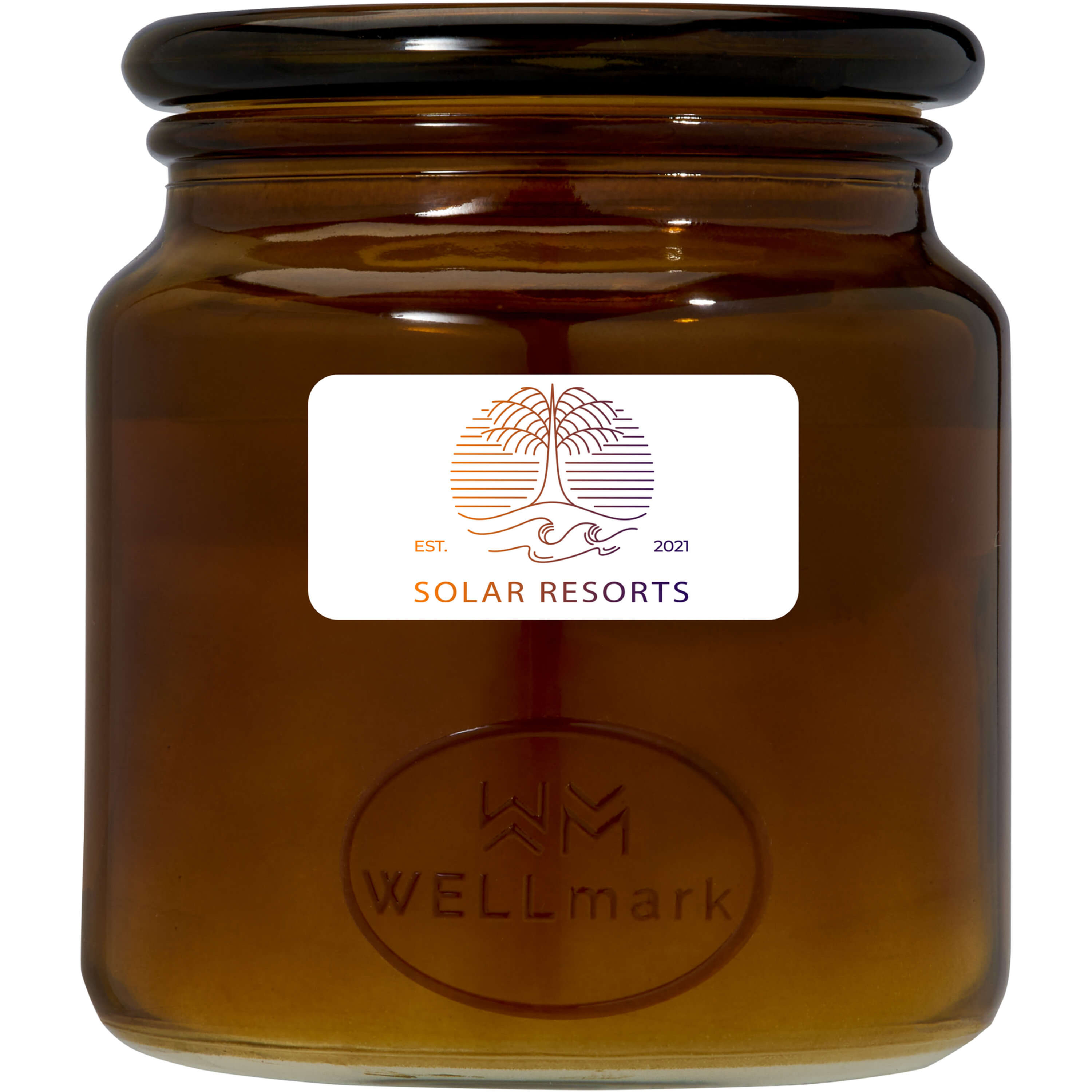 Vela perfumada 650g con fragancia de madera de cedro Wellmark Let 's Get Cozy