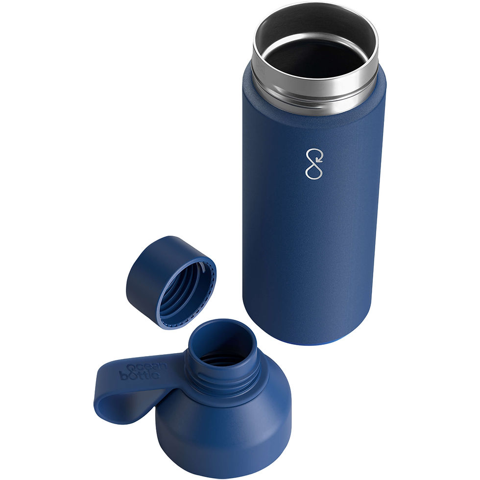 Miniatura: Botella de agua con aislamiento al vacío de 500ml Ocean Bottle