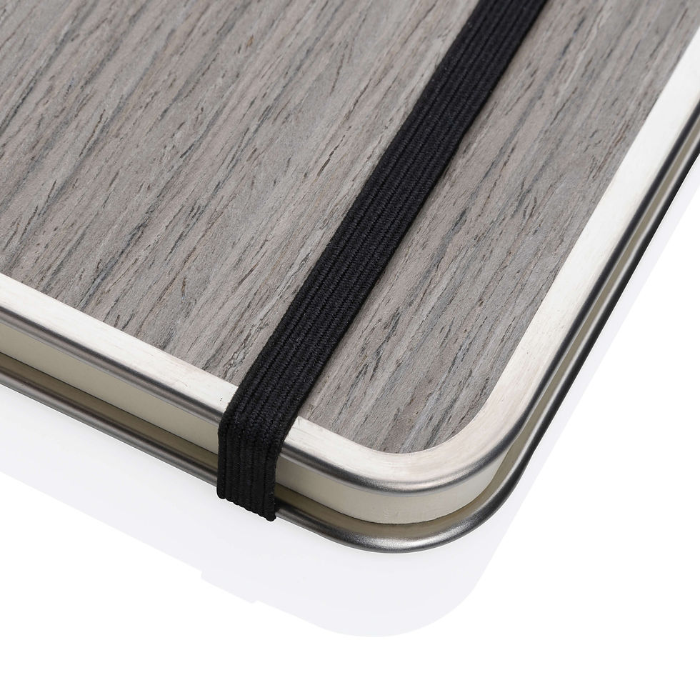 Miniatura: Cuaderno de lujo Treeline A5 con tapa de madera
