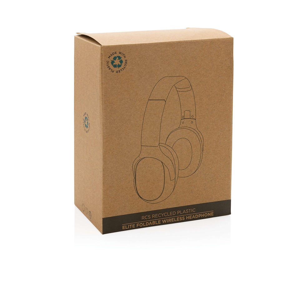 Miniatura: Auriculares Elite inalámbricos RCS plástico reciclado