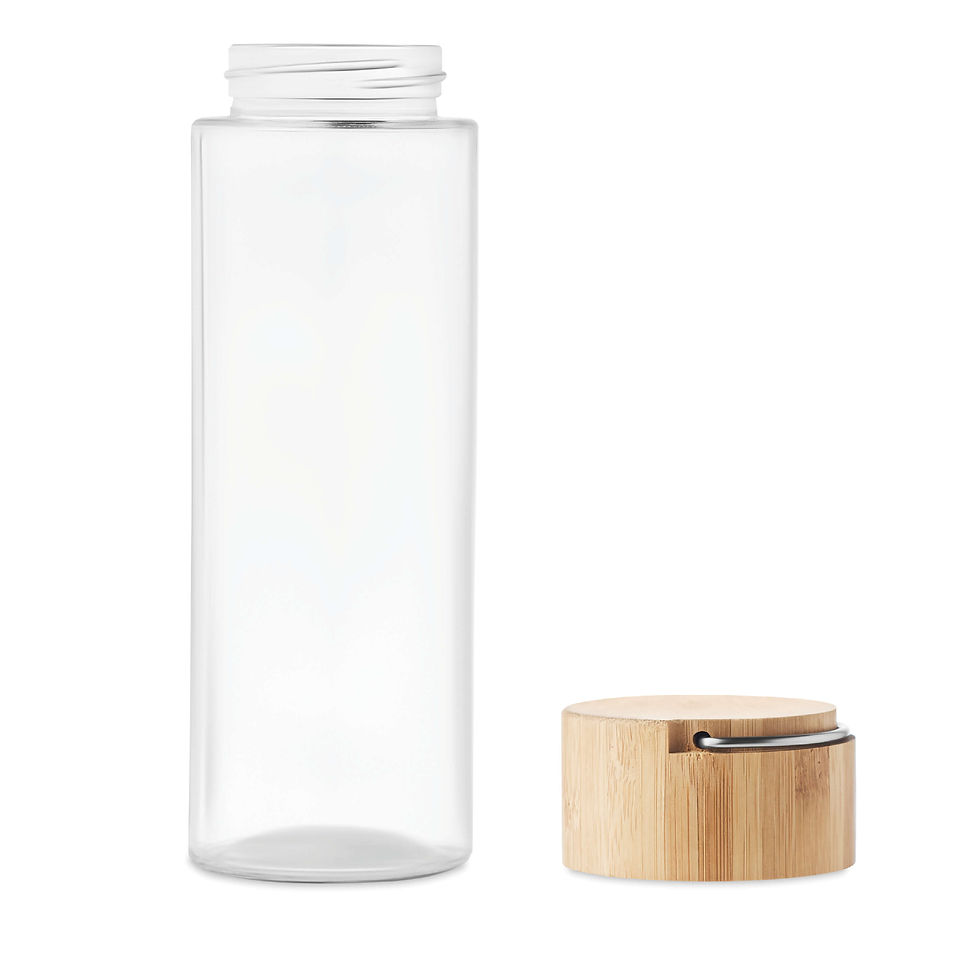 Miniatura: Botella 500ml con tapa de bambú Ameland