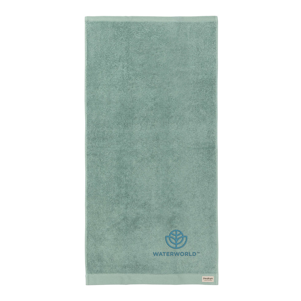 Miniatura: Toalla de baño Ukiyo Sakura AWARE™ de 500 g/m² 50 x 100 cm