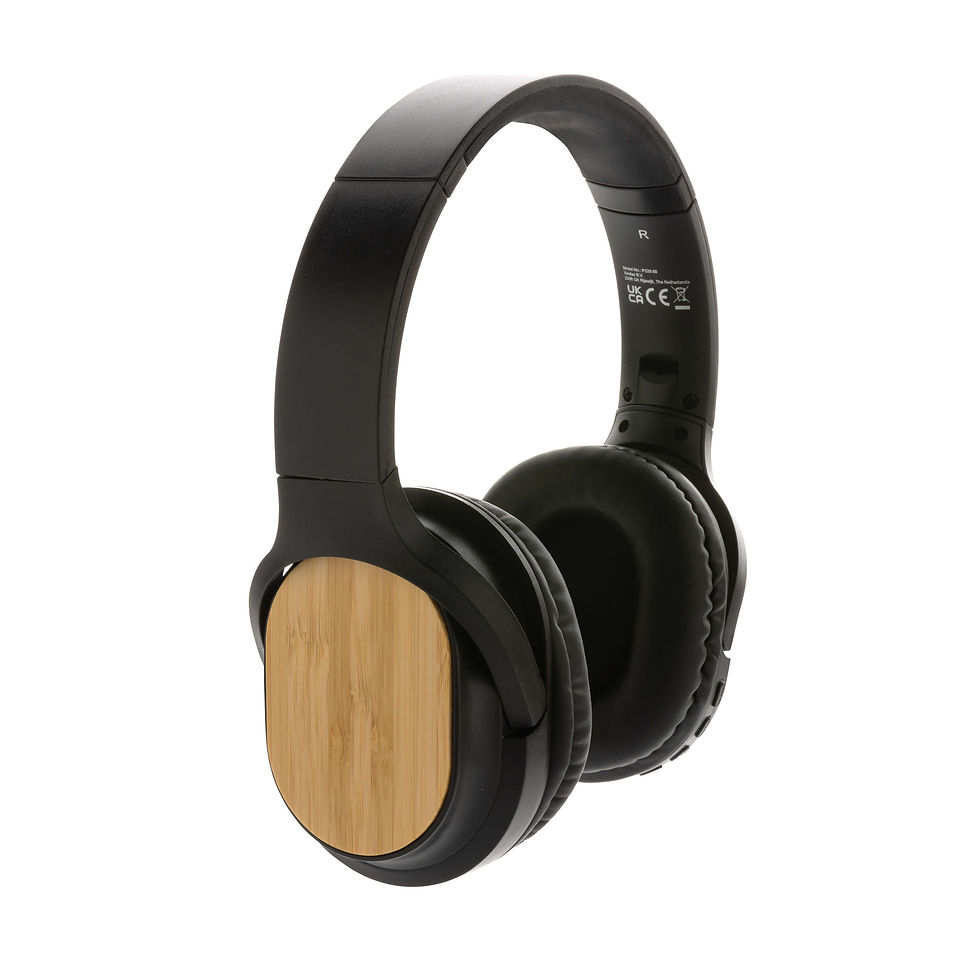 Miniatura: Auriculares Elite inalámbricos plegables RCS y bambú