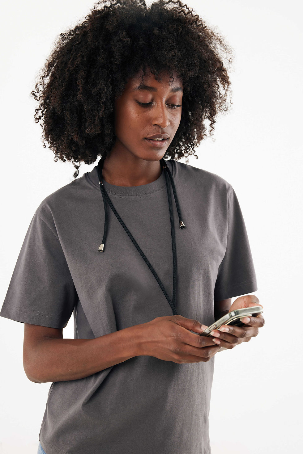 Miniatura: Lanyard ajustable teléfono CarryLoop RCS PET reciclado
