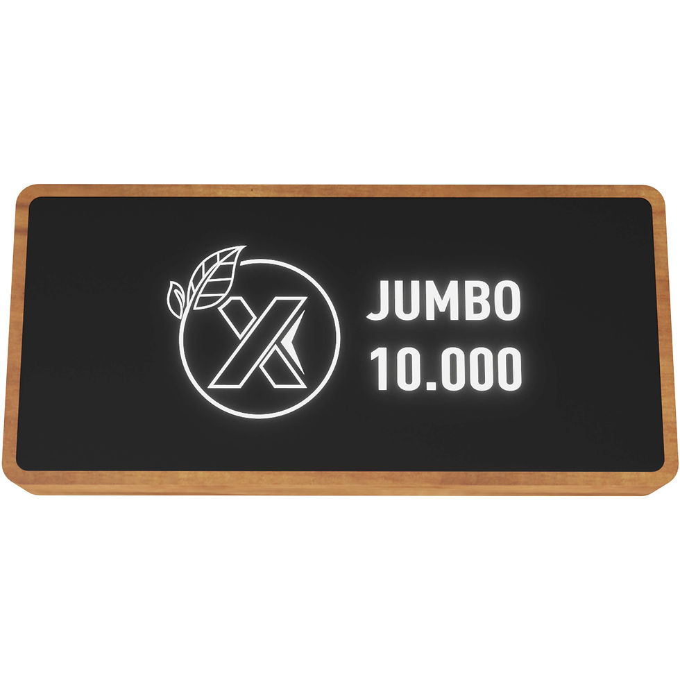 Miniatura: Batería externa inalámbrica de madera de 10.000mAh SCX.design P46