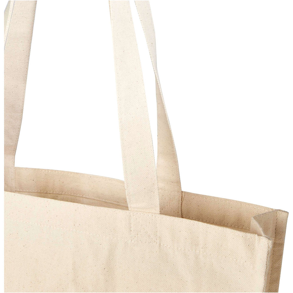 Miniatura: Bolsa Tote algodón reciclado 100% GRS con refuerzos de 270 g/m² Florida 14L