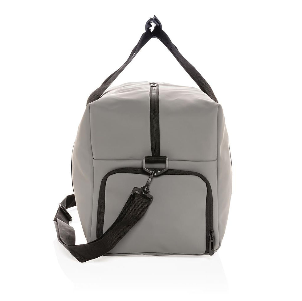 Miniatura: Bolsa de viaje de fin de semana de PU suave