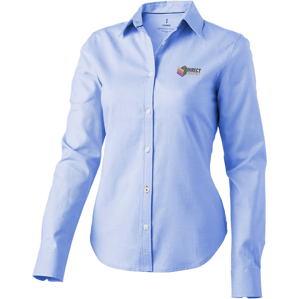 Miniatura: Camisa tipo Oxford de manga larga de mujer Vaillant