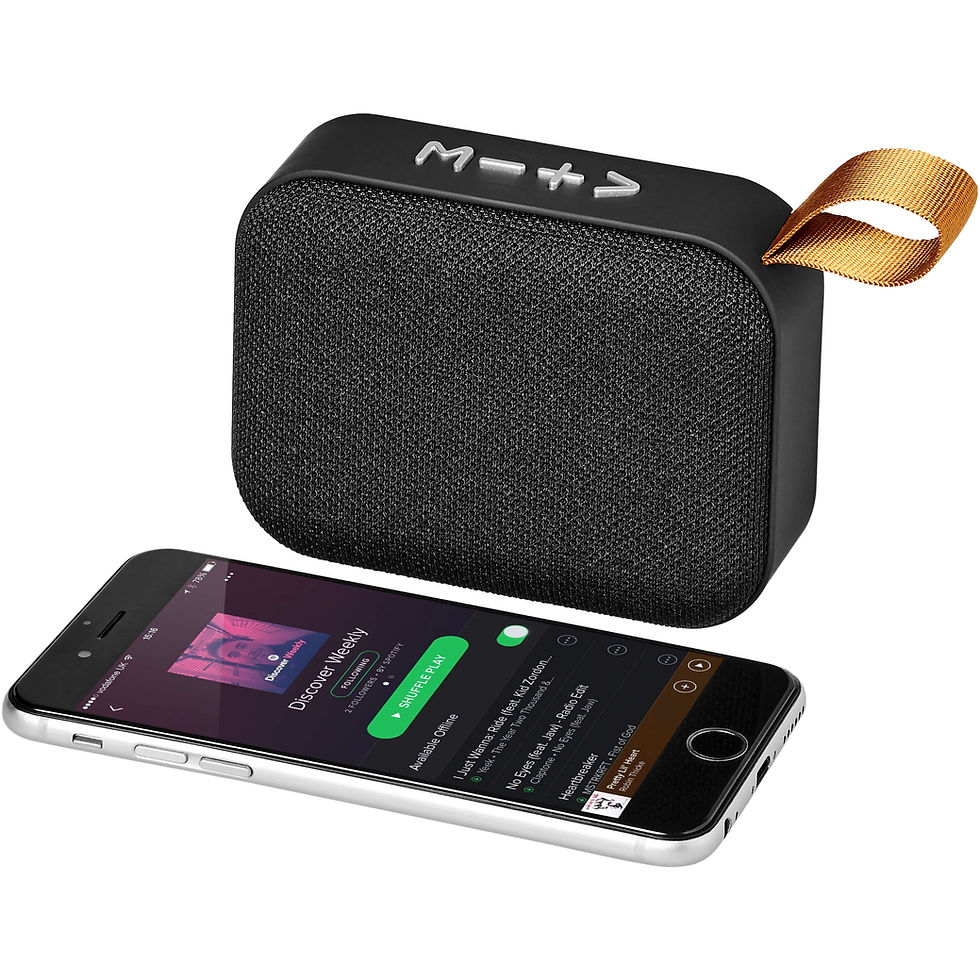 Miniatura: Altavoz Bluetooth® de tela Fashion