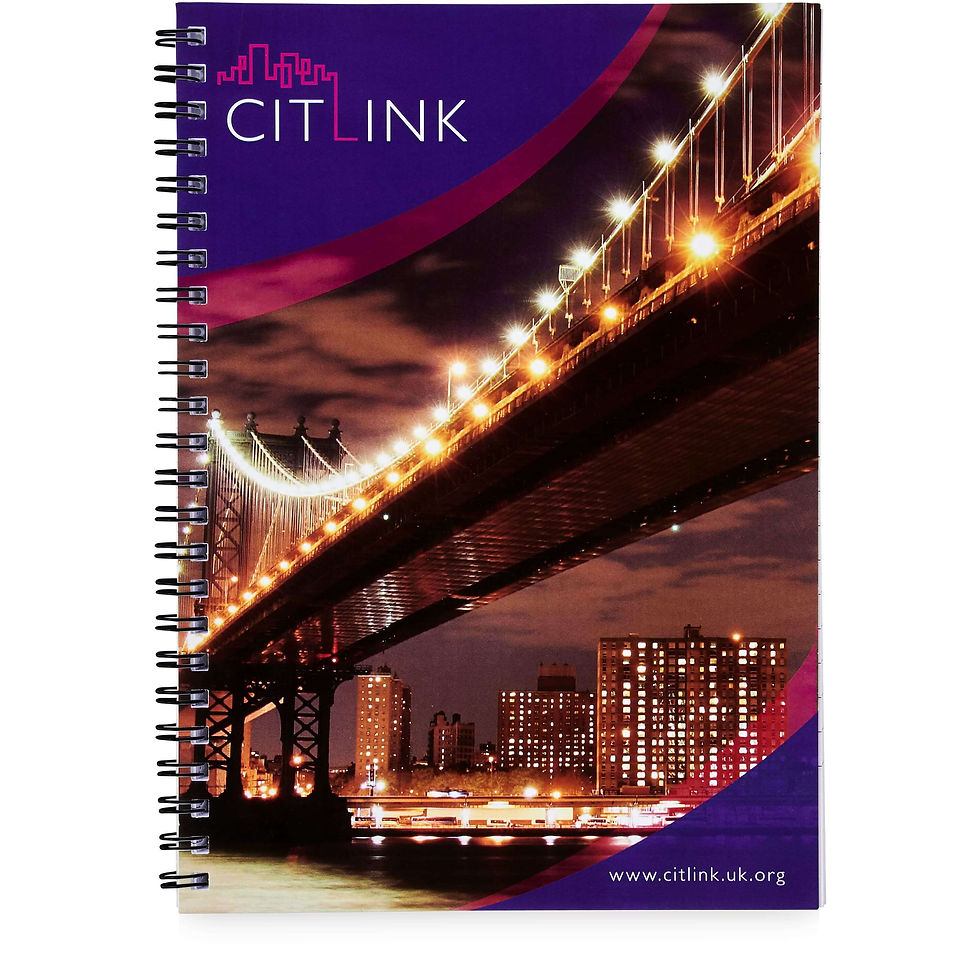 Miniatura: Libreta A5 con espiral Desk-Mate®