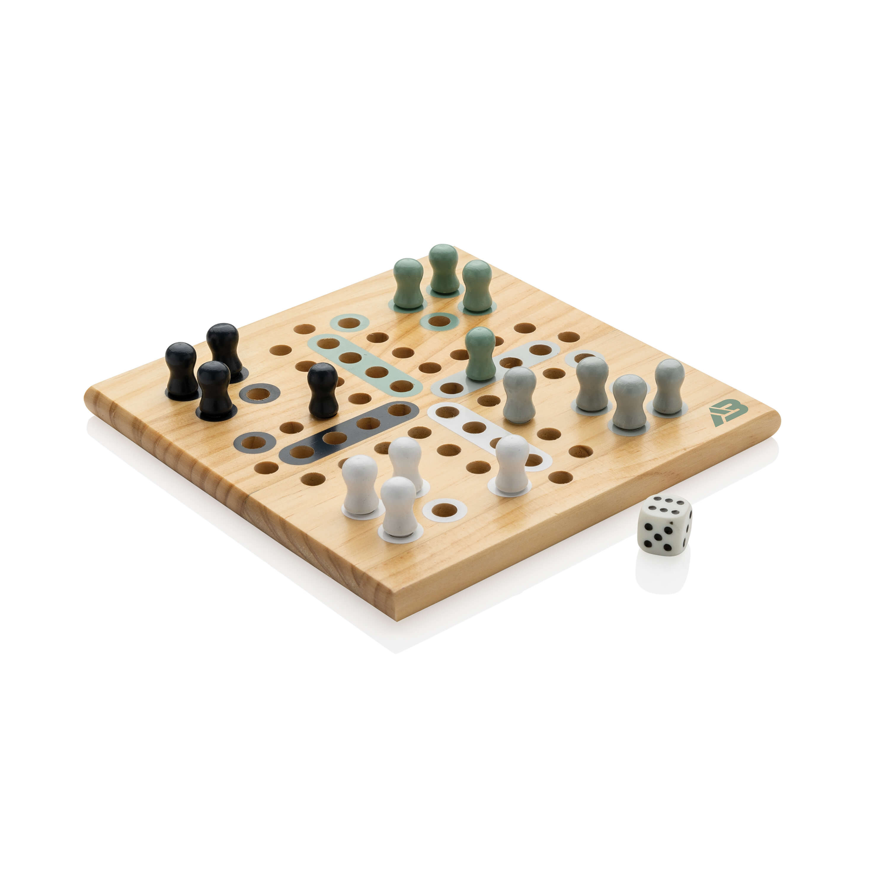 Juego de Ludo de madera Claire