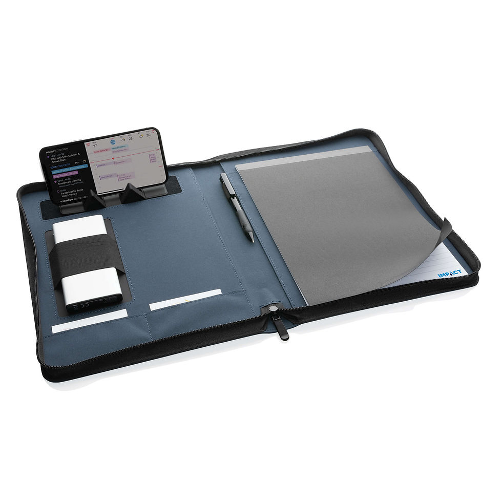 Miniatura: Portafolio tecnológico 300D Impact Aware™ con cremallera