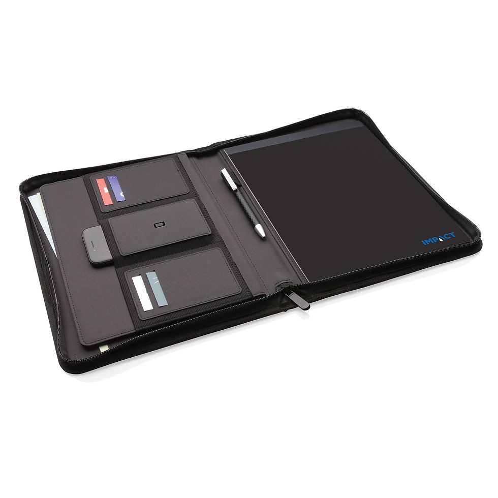Miniatura: Carpeta Impact AWARE ™ RPET A4 con cremallera